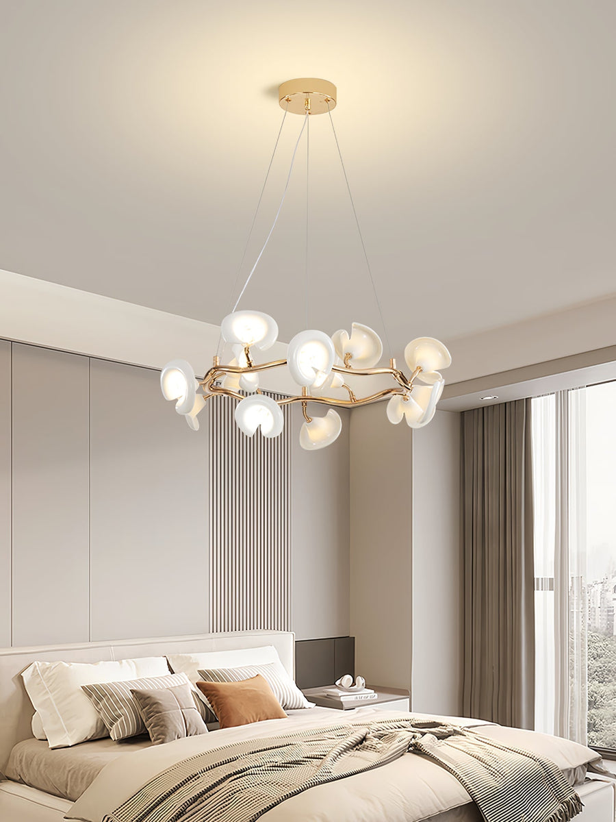 Lustre Escale en céramique et fer – vue 3