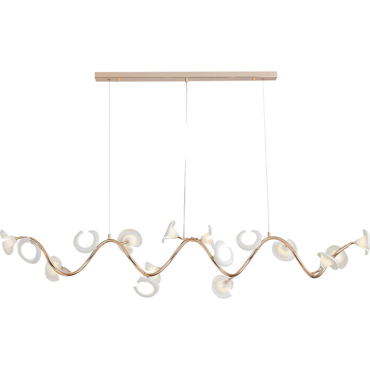 Lustre Escale en céramique et fer – vue 10