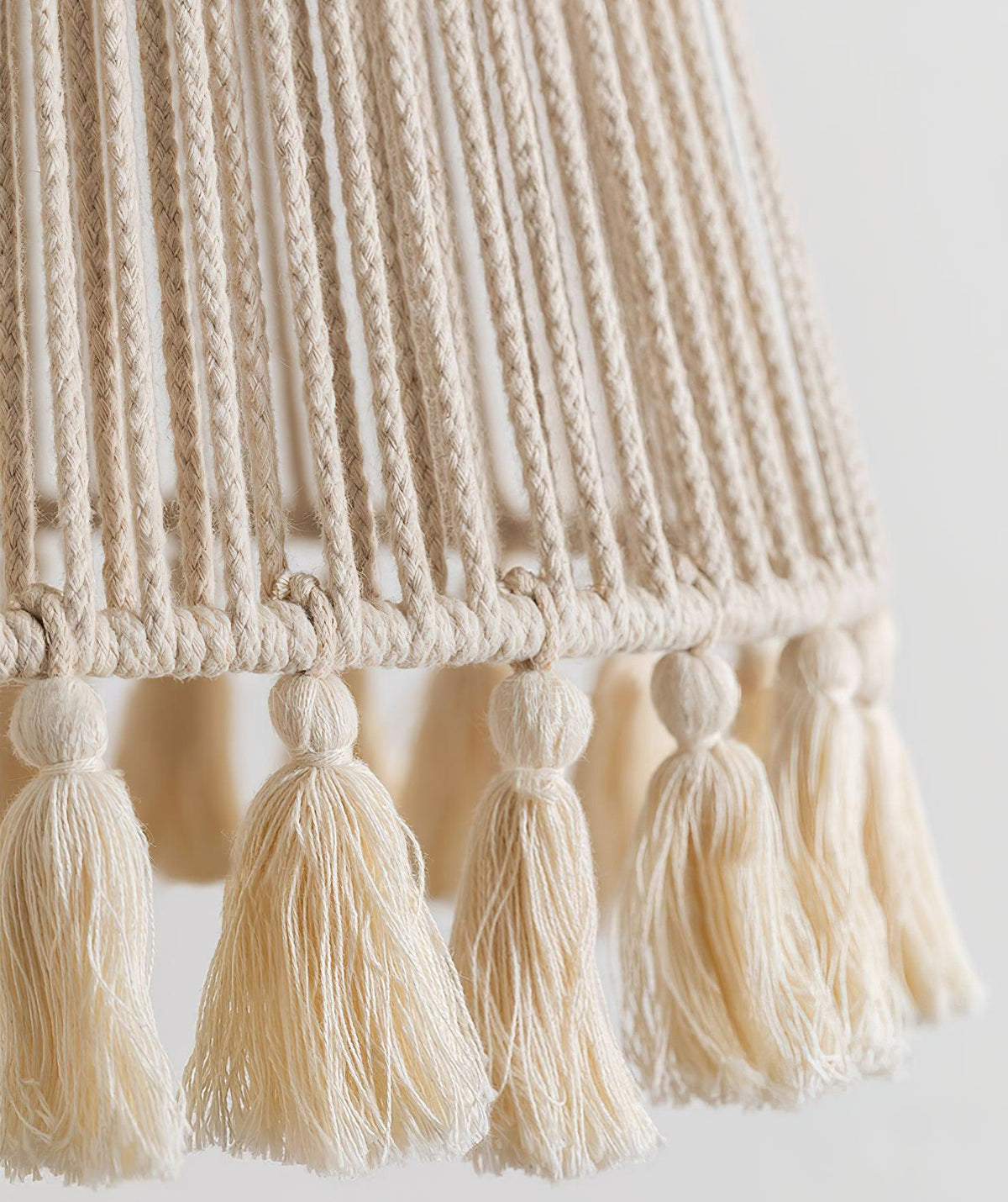 Suspension Magnolia en jute – vue 2