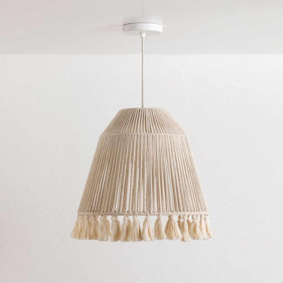 Suspension Magnolia en jute – vue 7