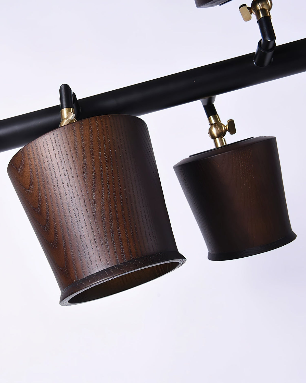 Lustre Avril en bois et fer – vue 6