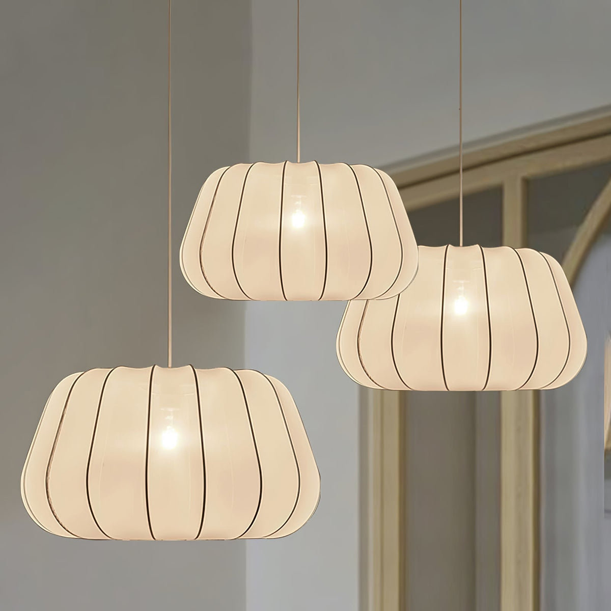 Suspension Sorbet en tissu et fer – vue 10