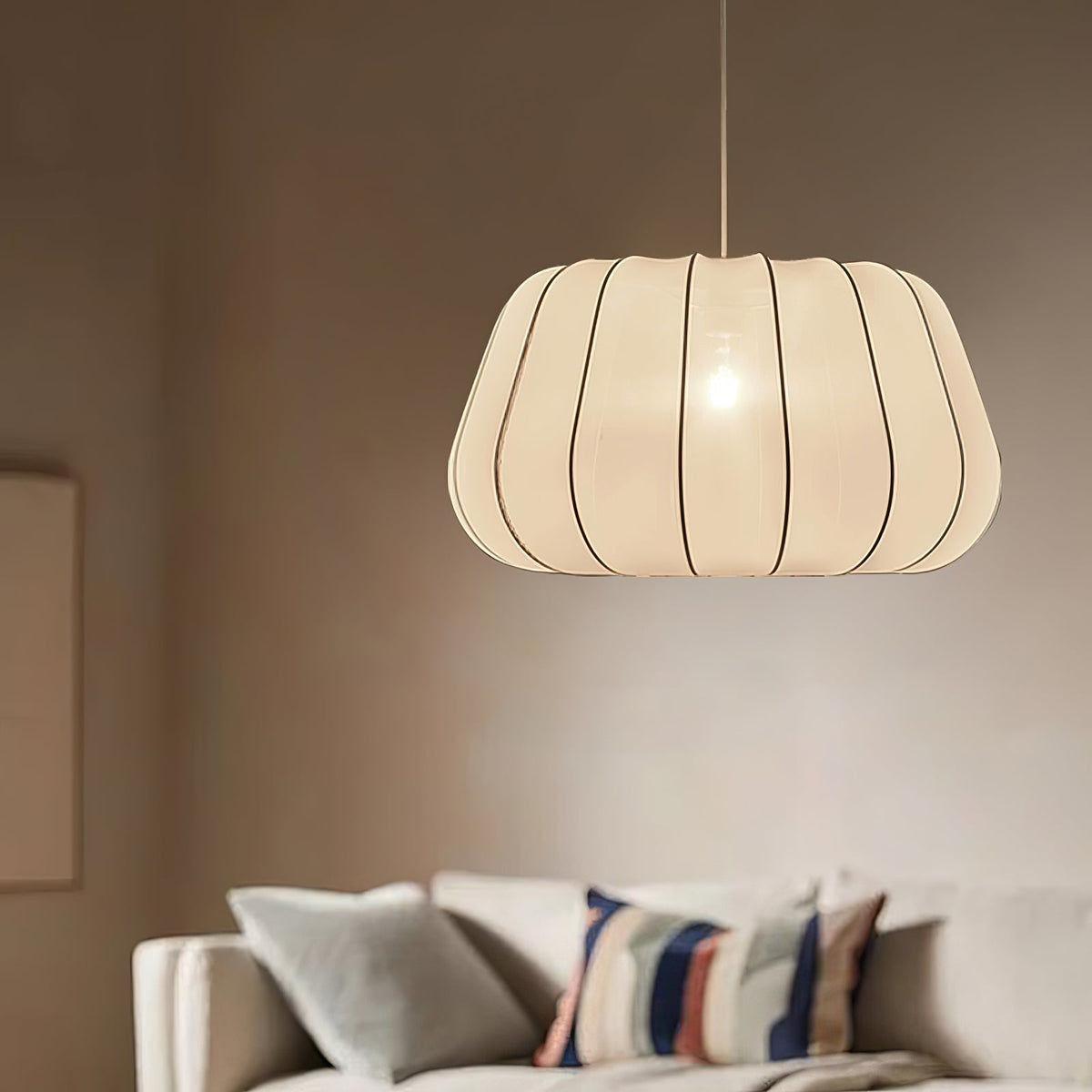 Suspension Sorbet en tissu et fer – vue 6