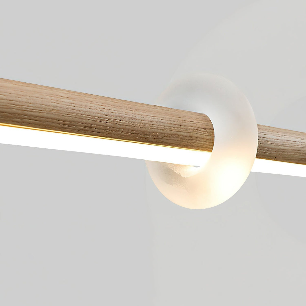 Lustre Léonie en bois et métal – vue 24