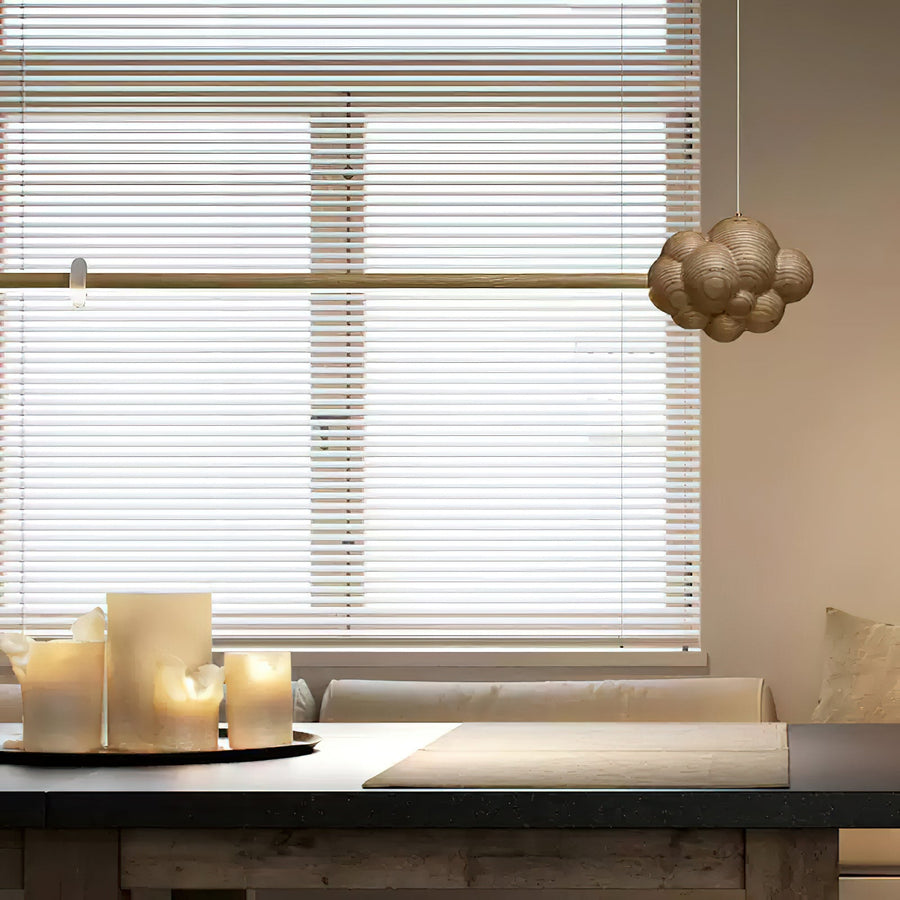 Lustre Léonie en bois et métal – vue 3