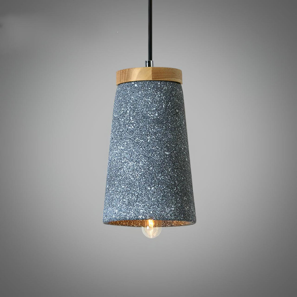 Suspension Flamme en bois – vue 11