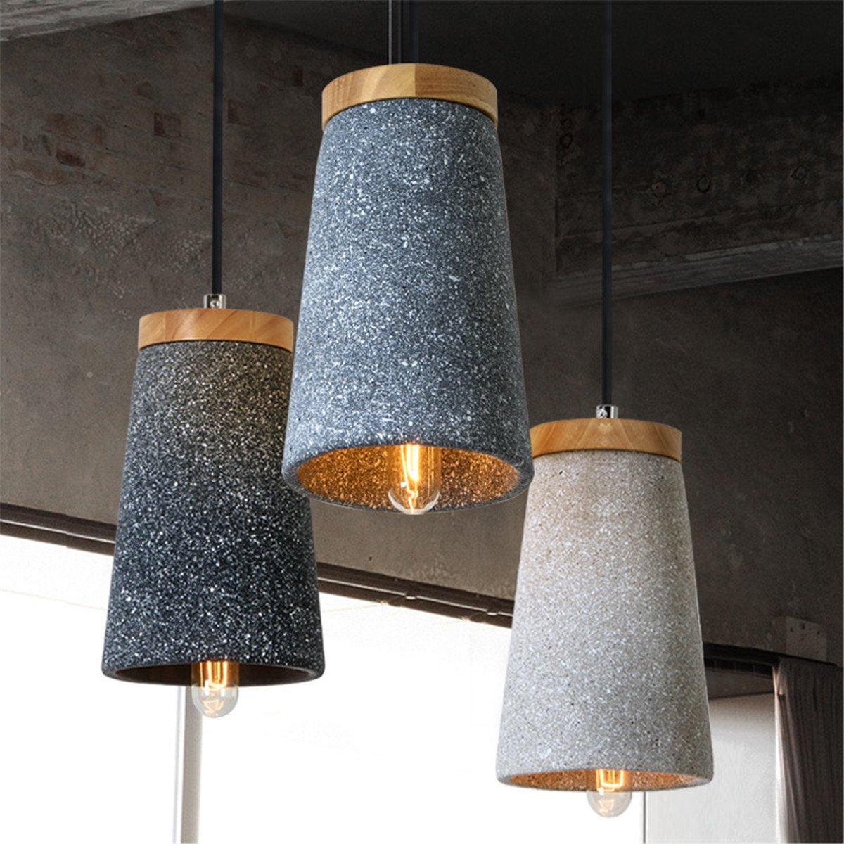 Suspension Flamme en bois – vue 15