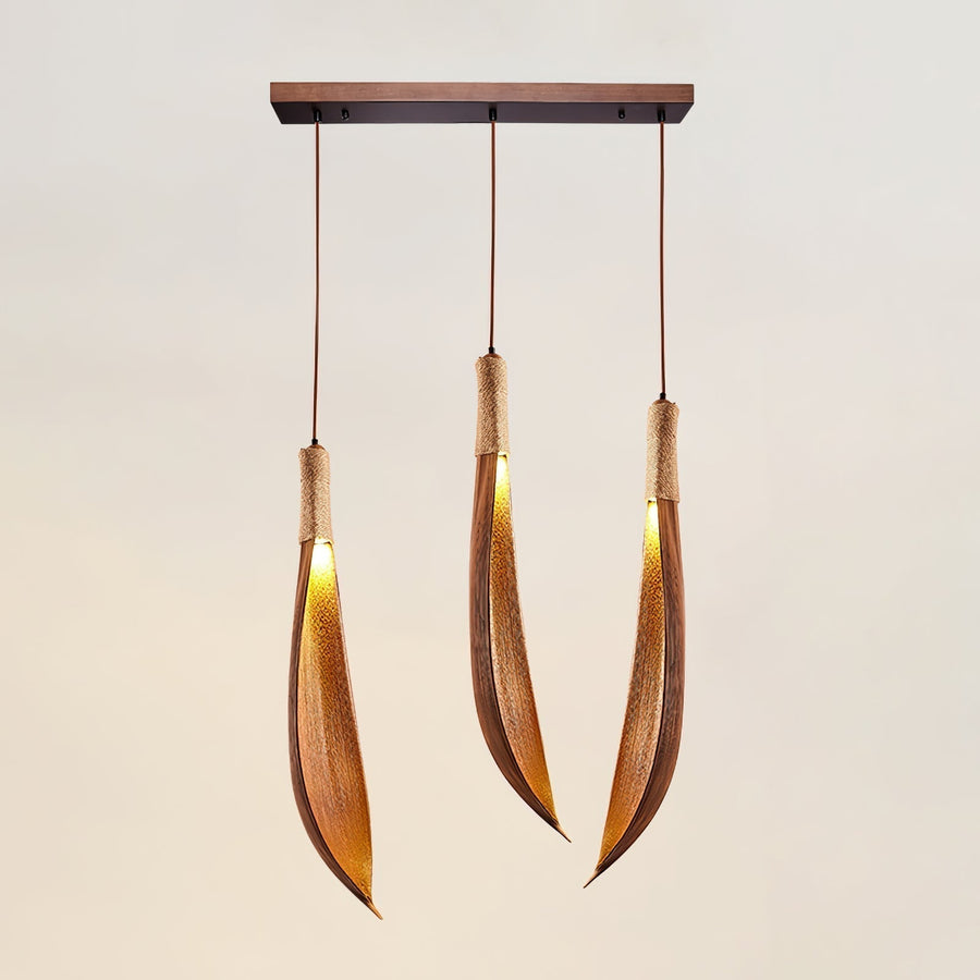 Suspension Pistache en jute et métal – vue 5