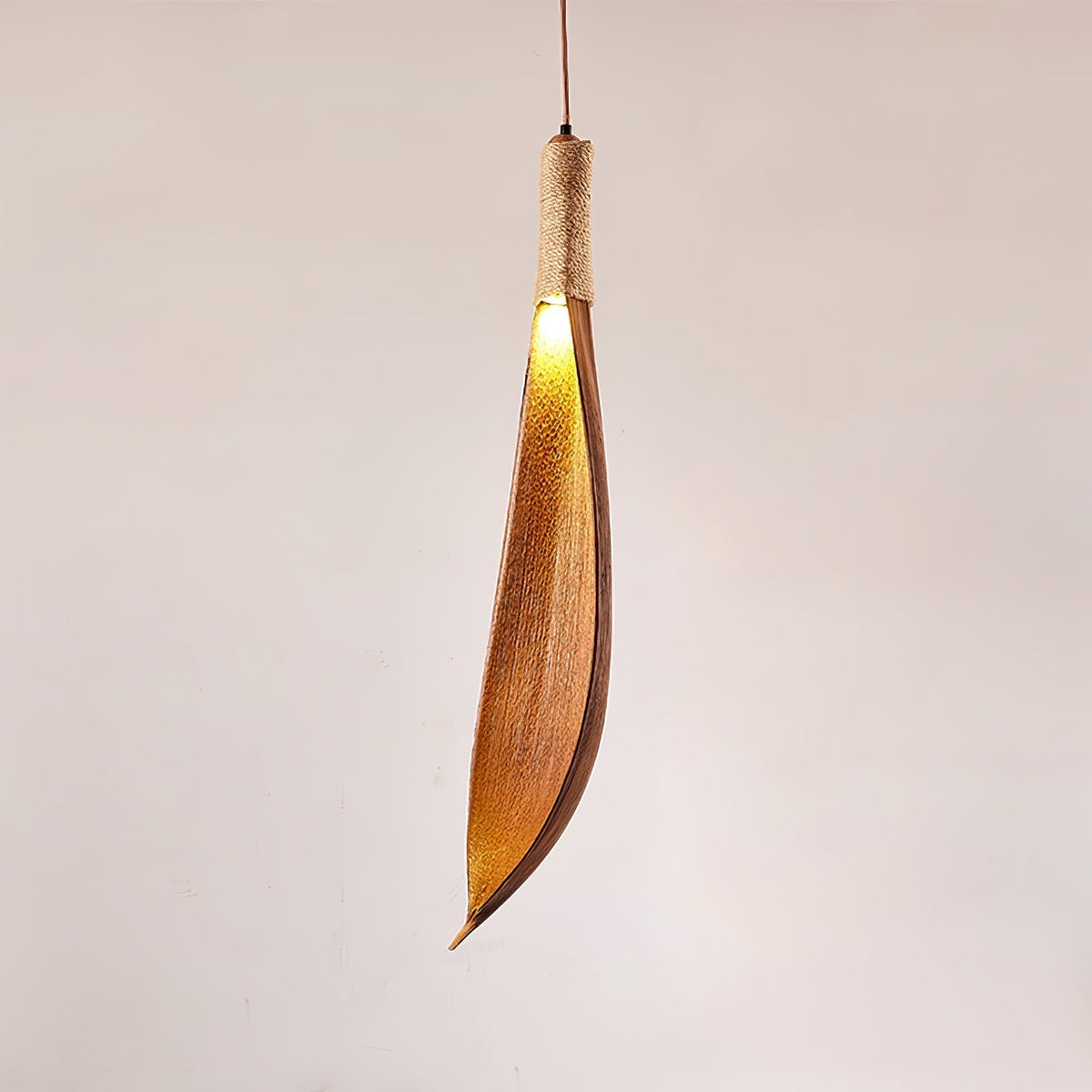 Suspension Pistache en jute et métal – vue 24