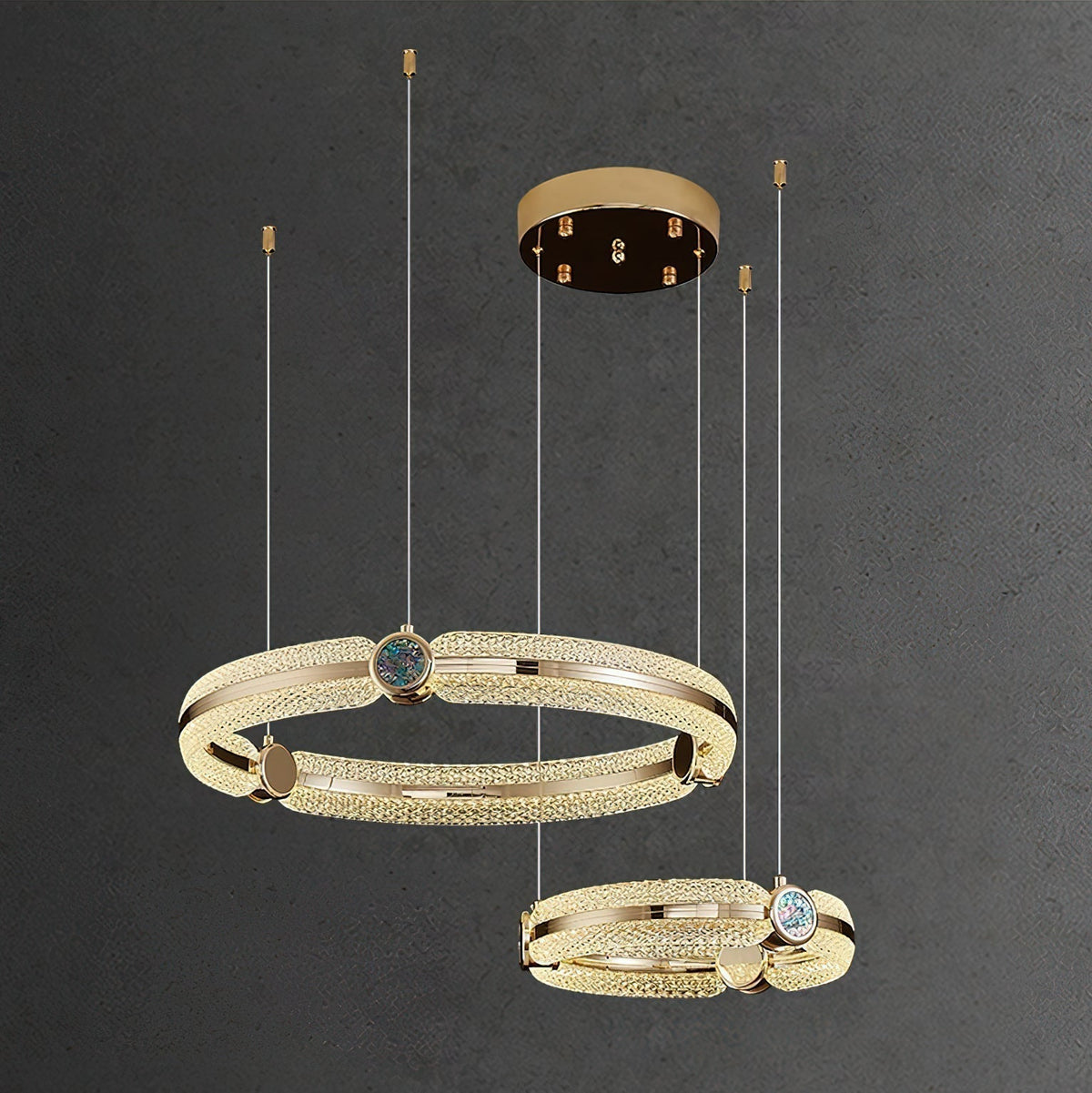 Lustre Estival en aluminium – vue 21