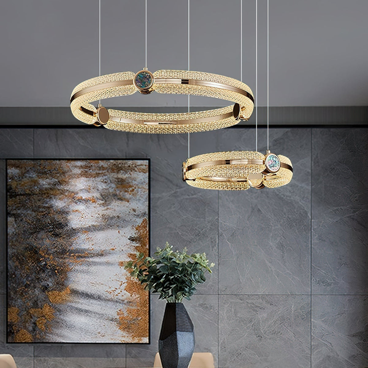 Lustre Estival en aluminium – vue 14