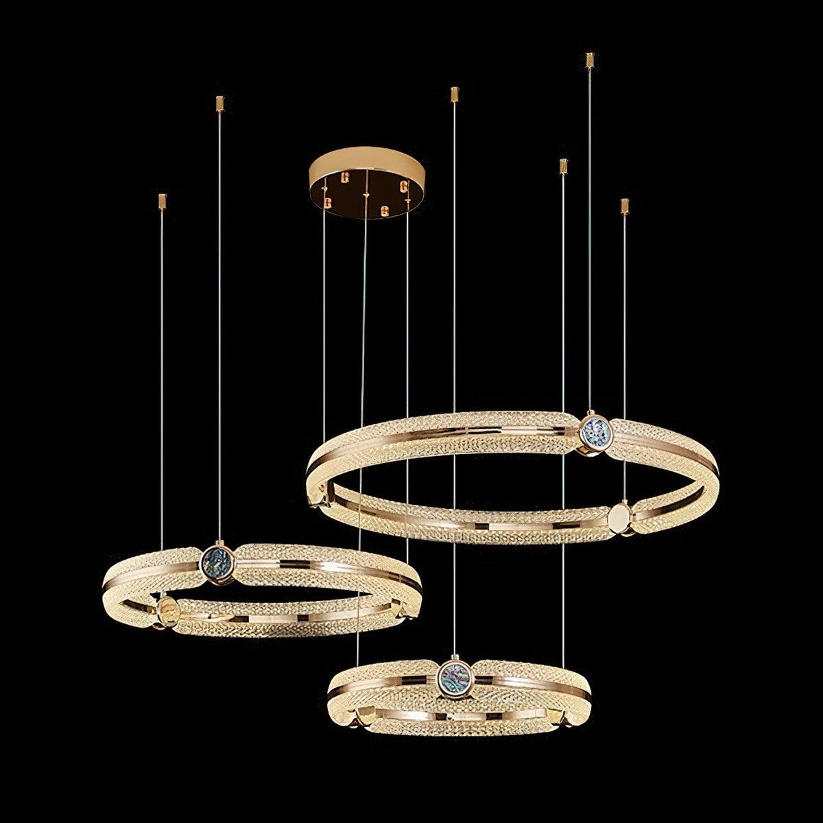 Lustre Estival en aluminium – vue 7