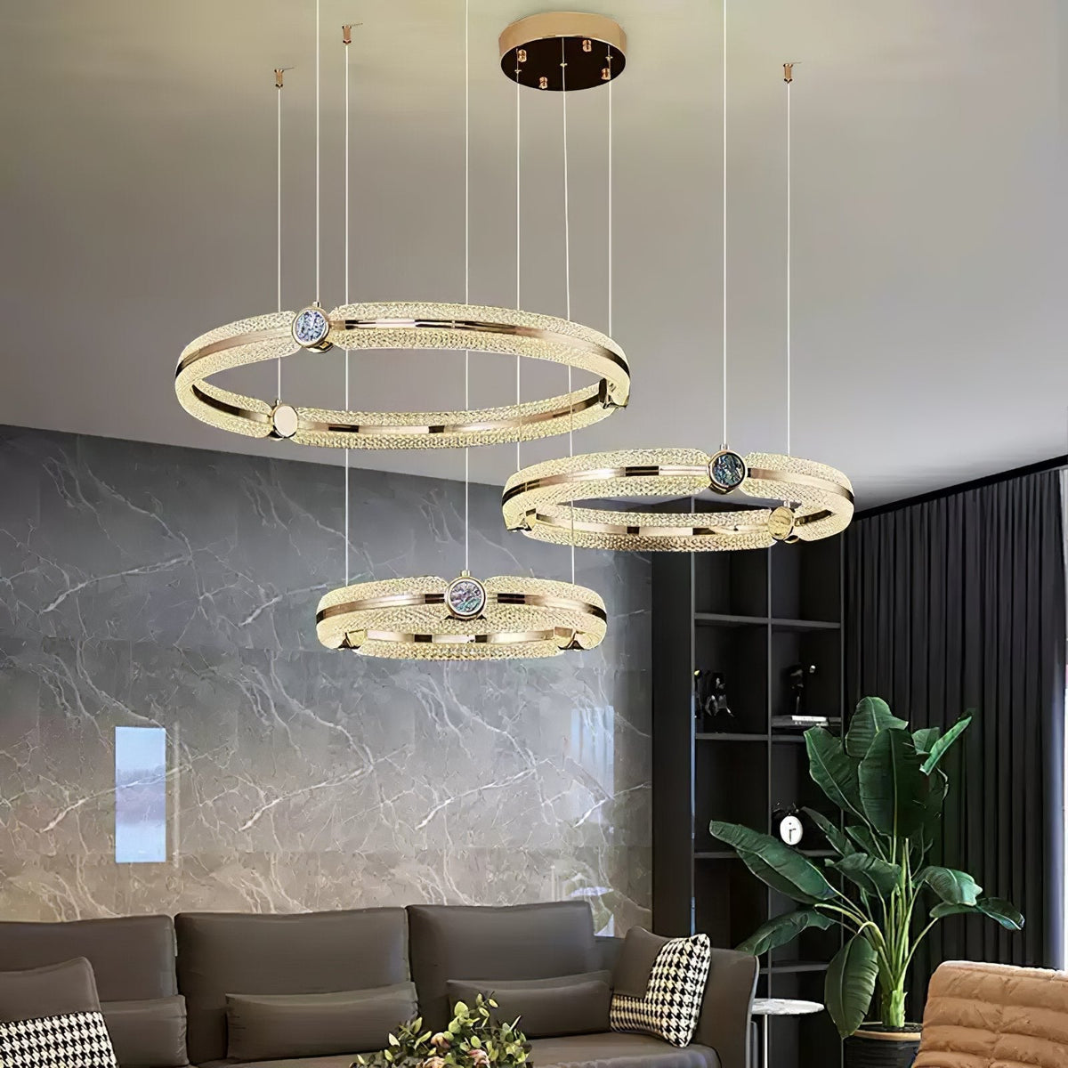 Lustre Estival en aluminium – vue 24