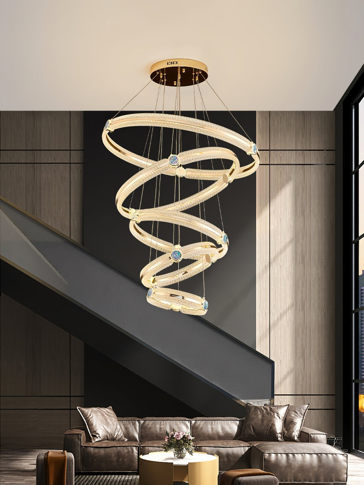 Lustre Estival en aluminium – vue 25