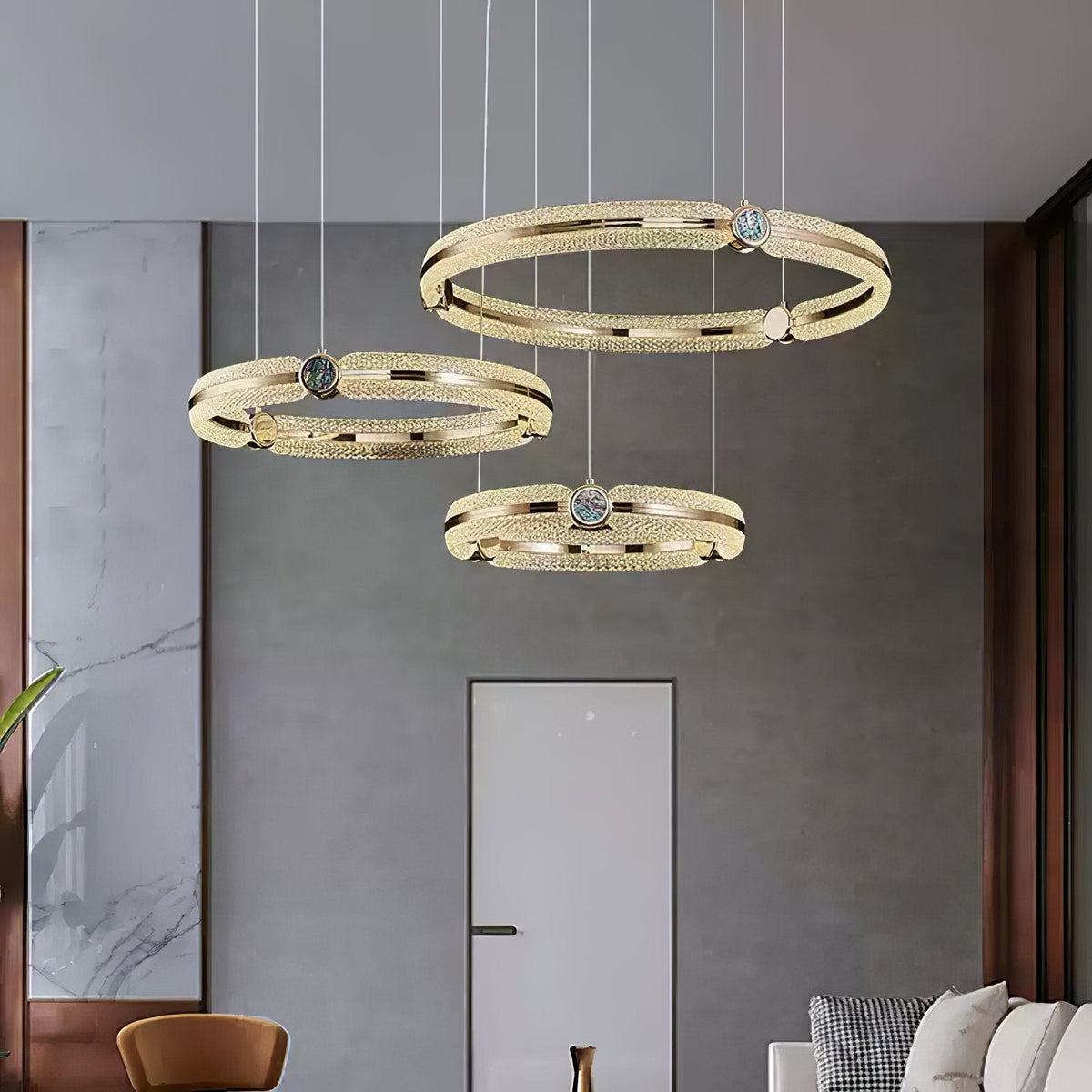 Lustre Estival en aluminium – vue 27