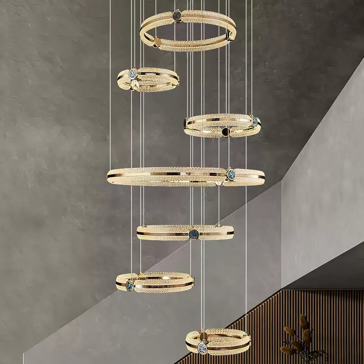 Lustre Estival en aluminium – vue 23