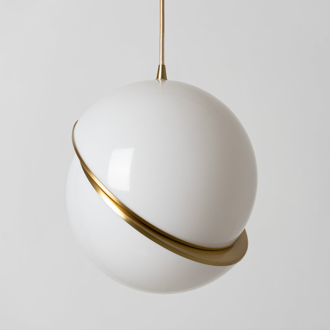 Suspension Amarre en verre et laiton – vue 18