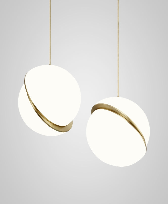 Suspension Amarre en verre et laiton – vue 43