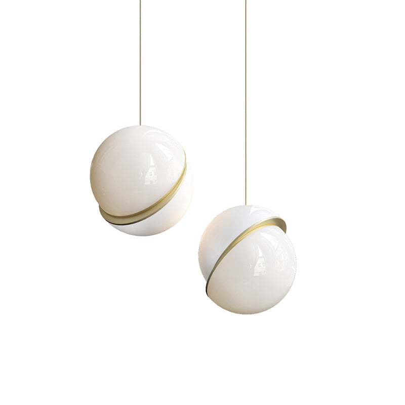 Suspension Amarre en verre et laiton – vue 19