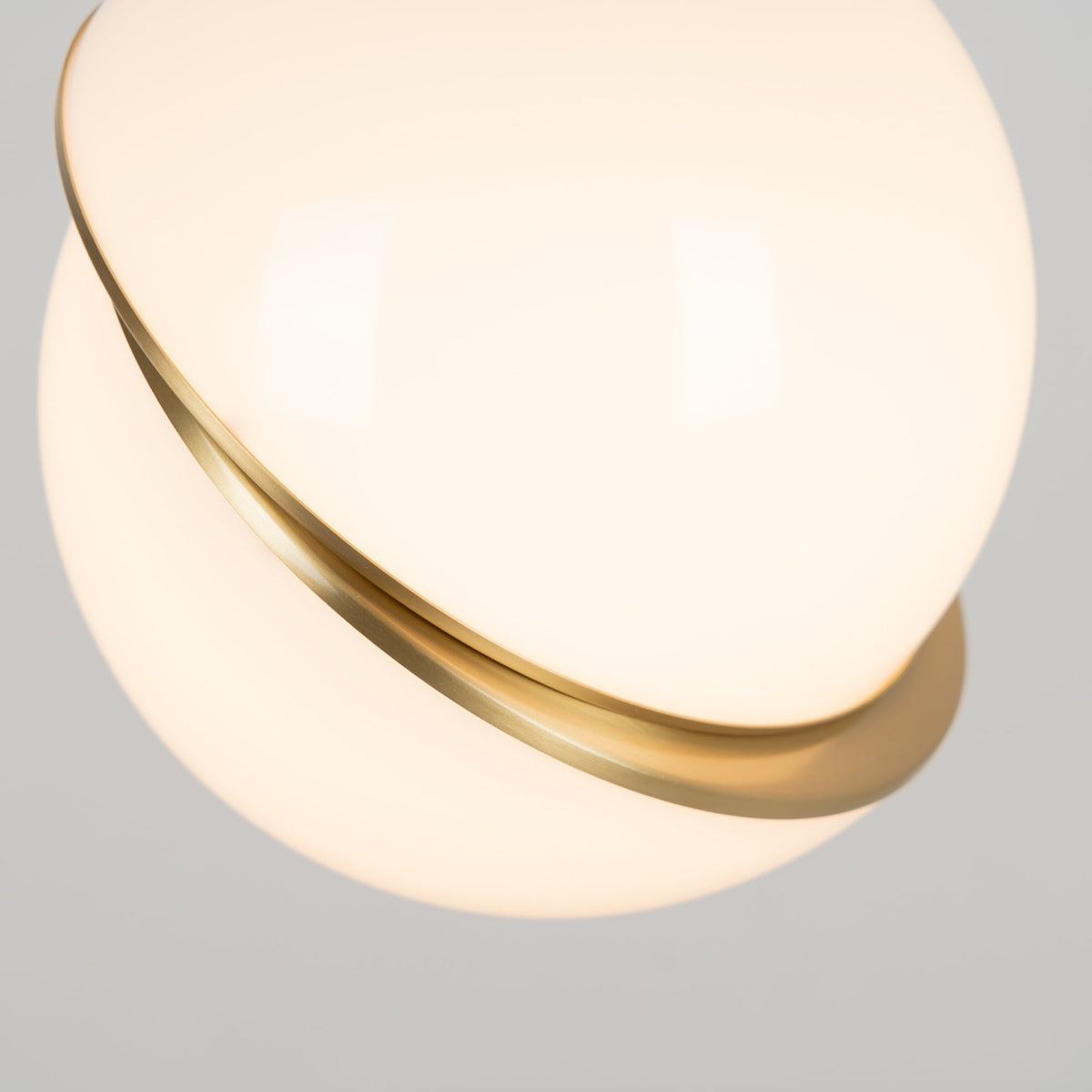 Suspension Amarre en verre et laiton – vue 25