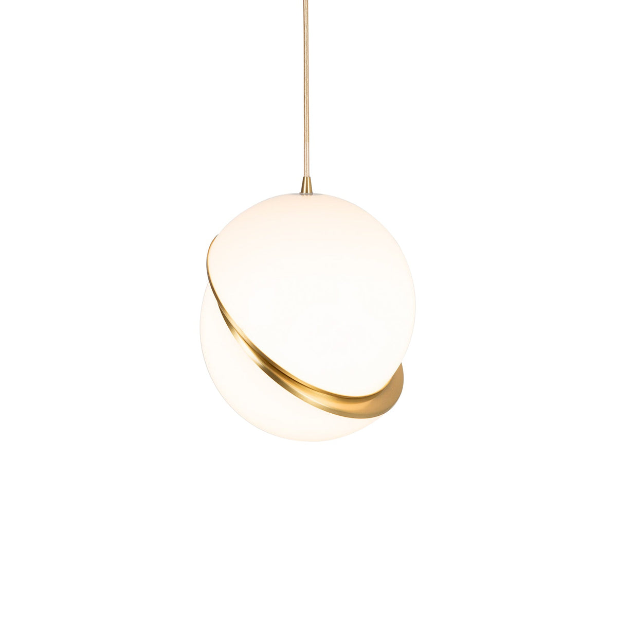 Suspension Amarre en verre et laiton – vue 27