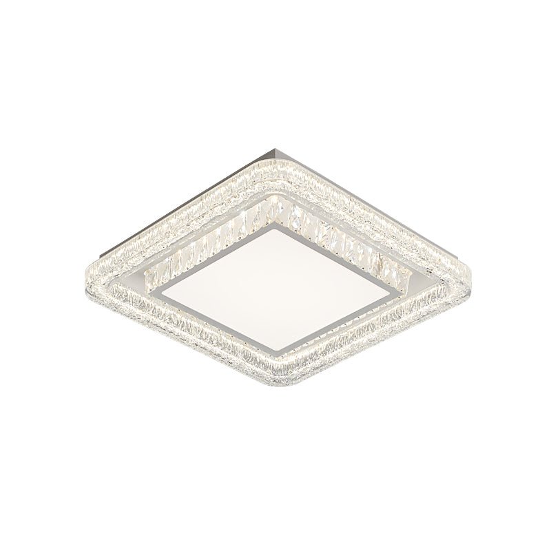 Plafonnier Pénélope en cristal et métal – vue 6