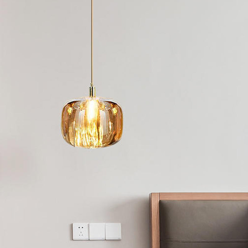 Suspension Verveine en cristal et fer – vue 90