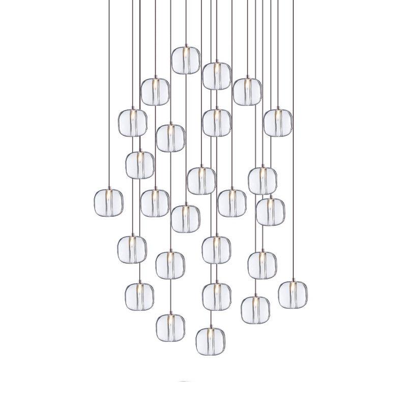 Suspension Verveine en cristal et fer – vue 53