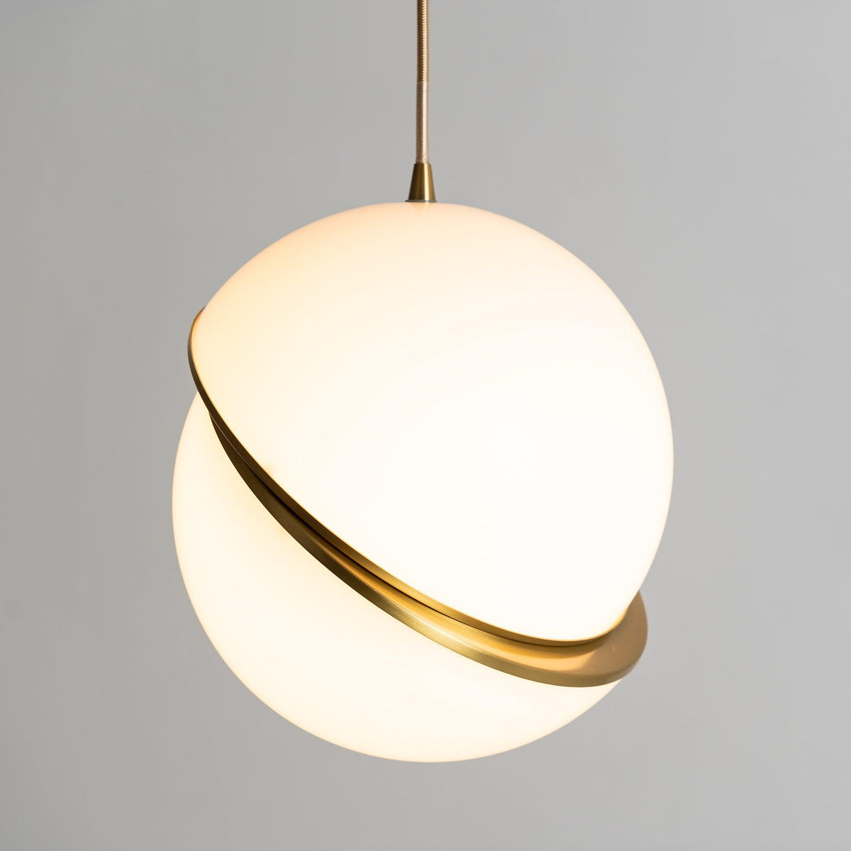 Suspension Amarre en verre et laiton – vue 14