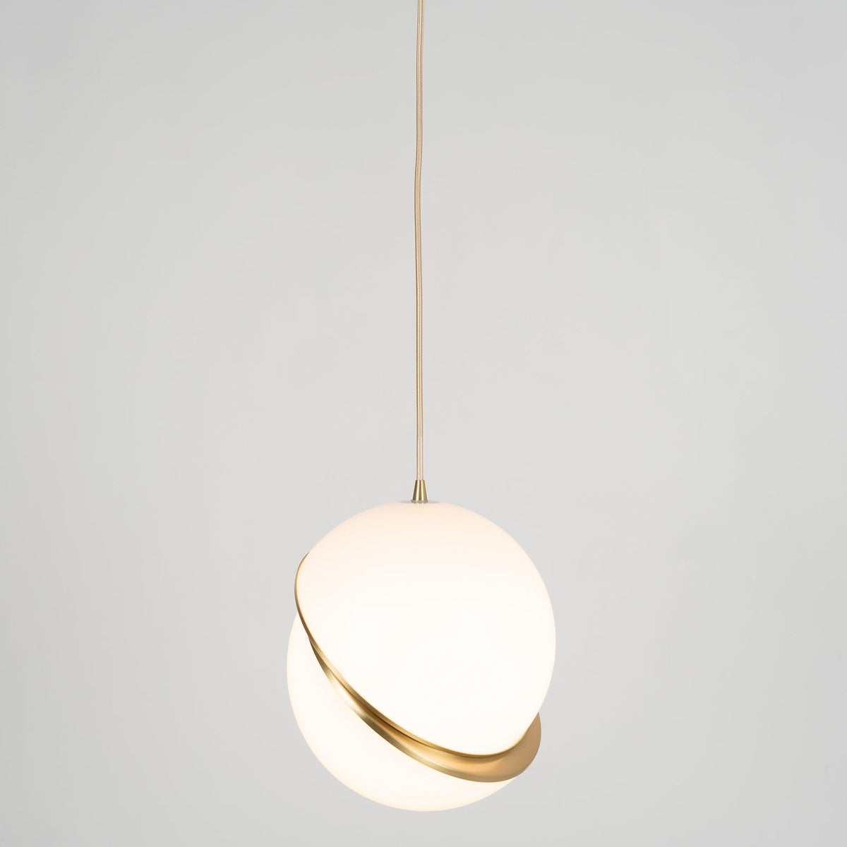 Suspension Amarre en verre et laiton – vue 11