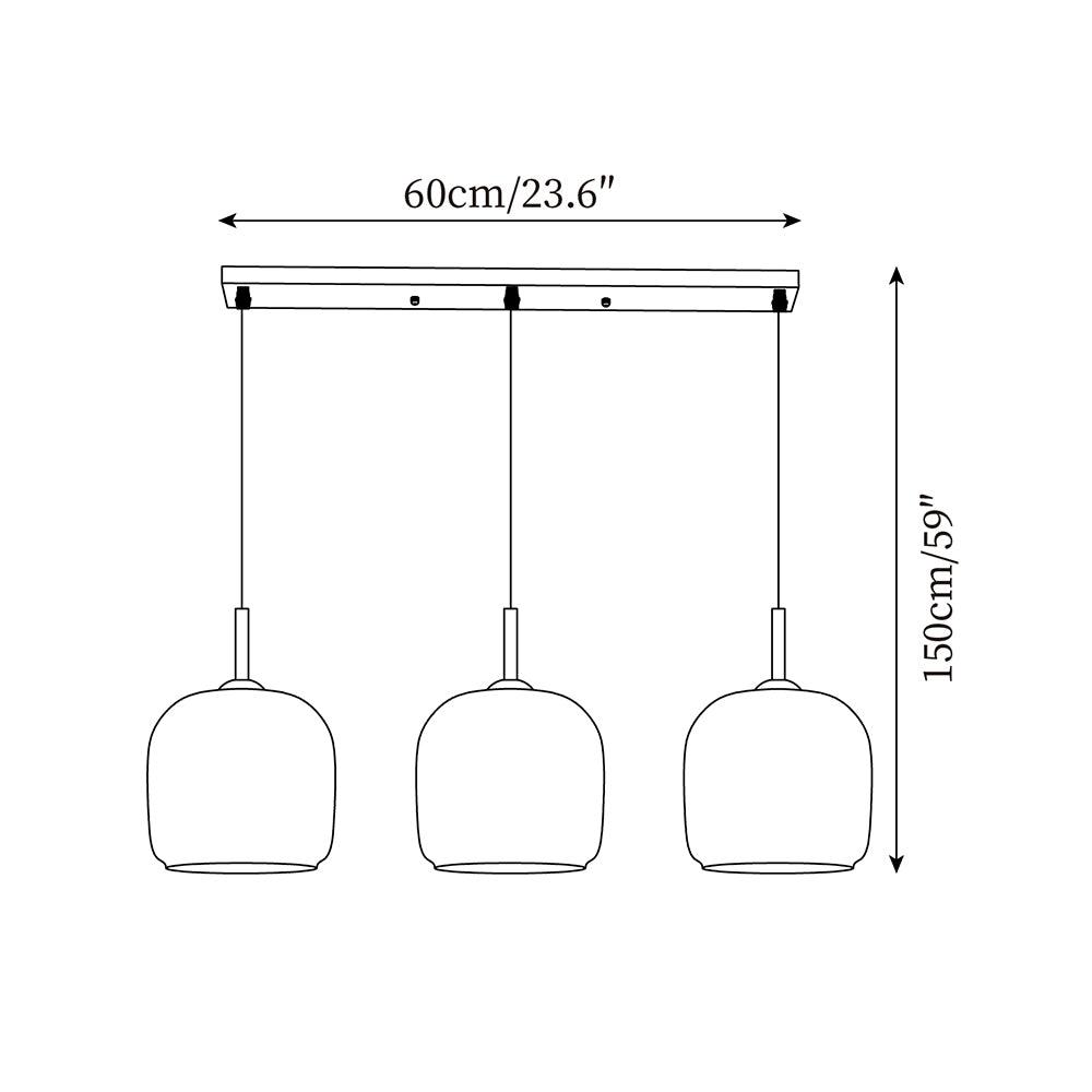 Suspension Blason en verre – vue 24