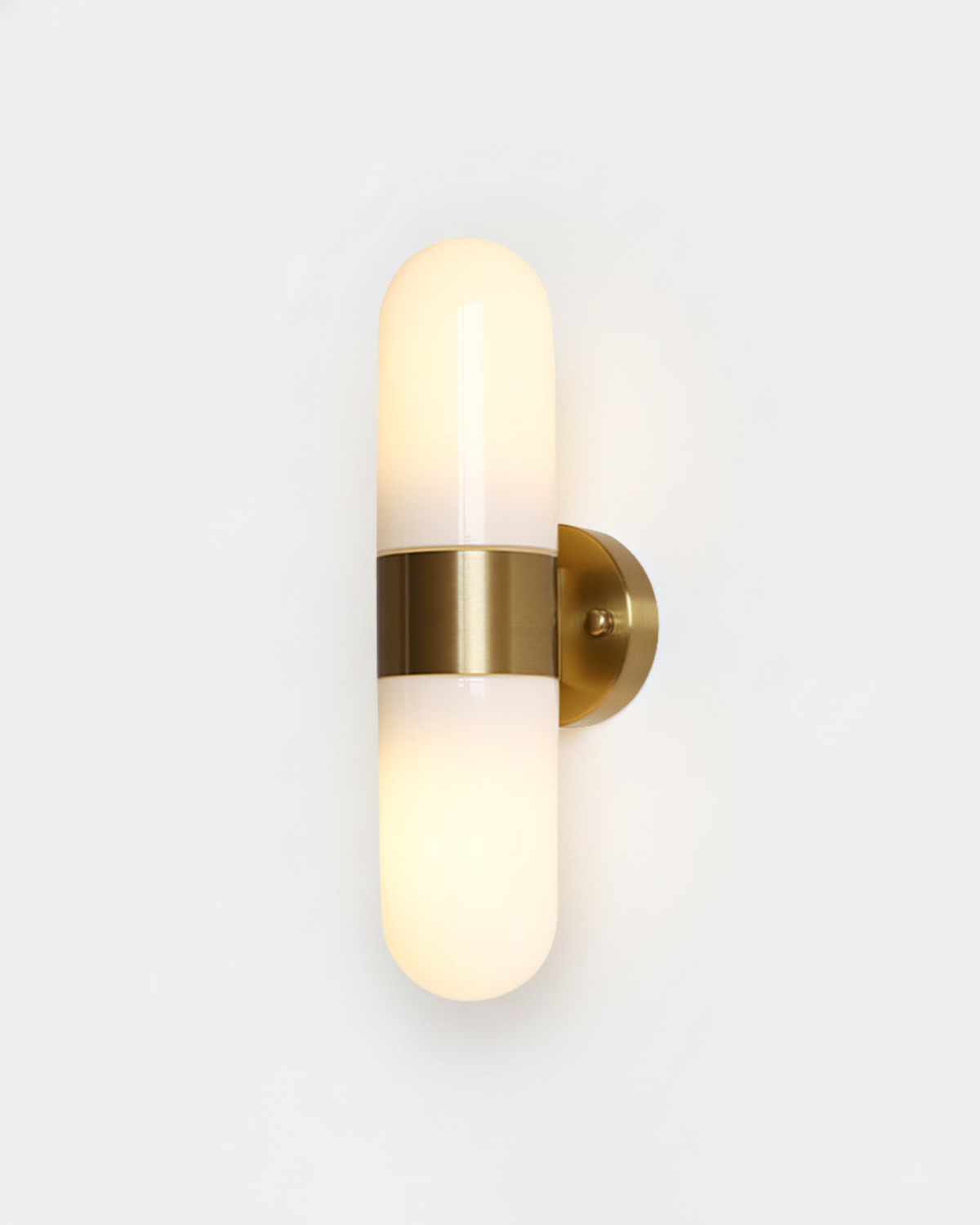 Applique Murale Capsule en verre opalin – vue 2