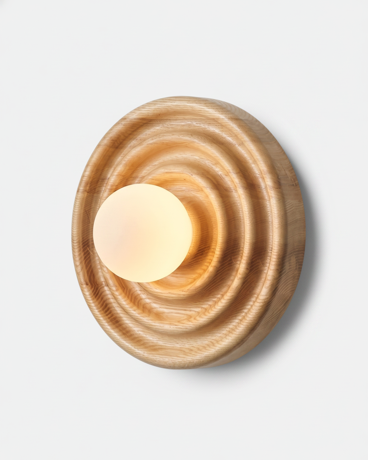 Applique Murale Plume, bois de frêne extra-plat – vue 6