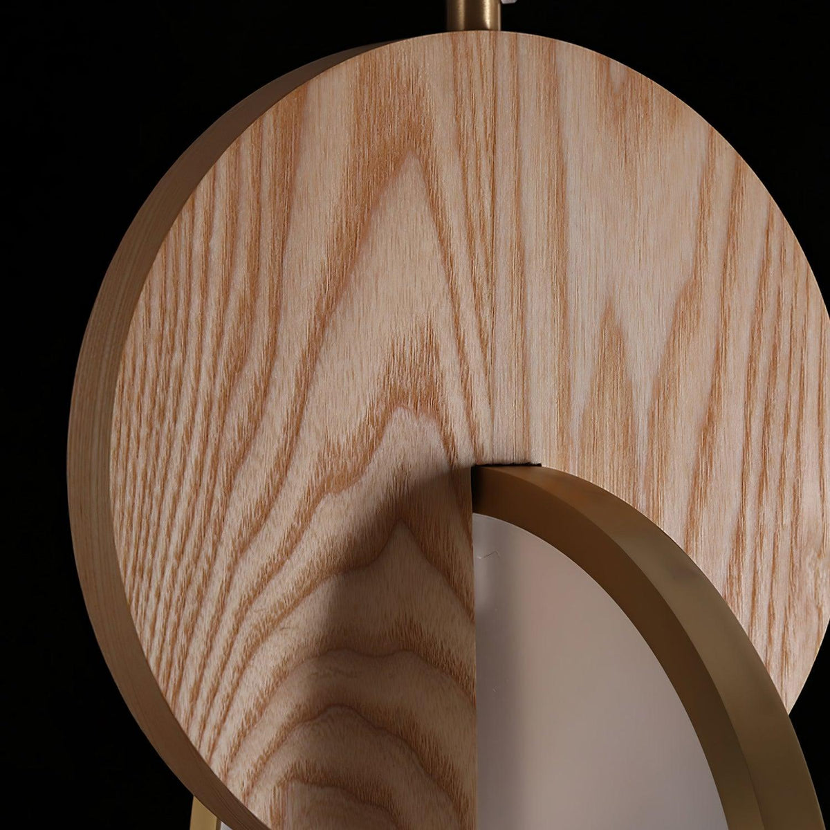 Suspension Ophélie en bois et métal – vue 11