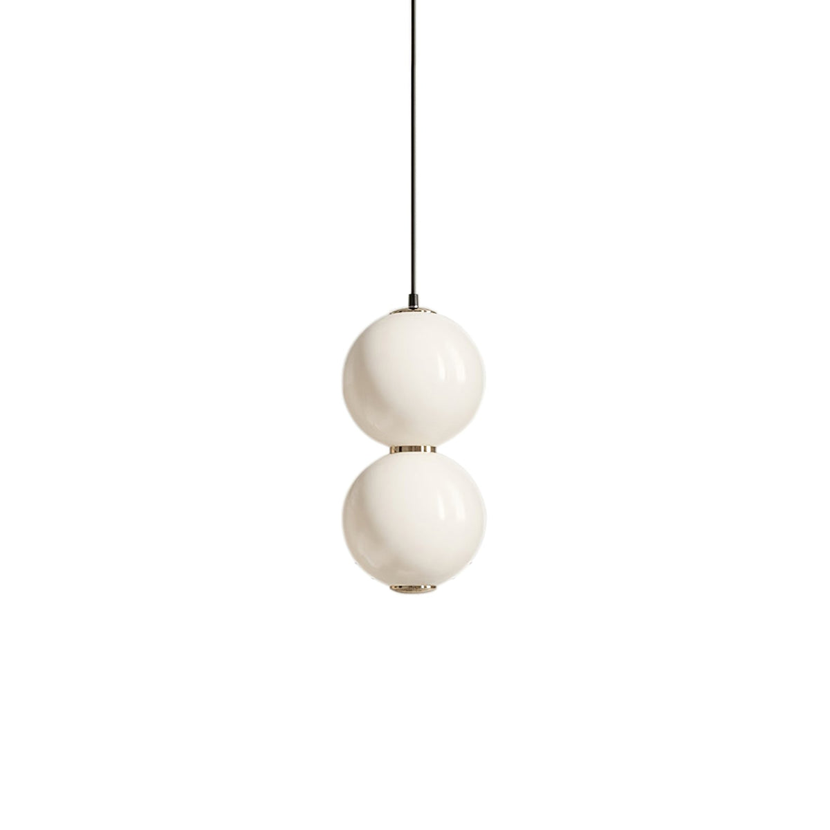 Suspension Séquoia en verre et métal – vue 28