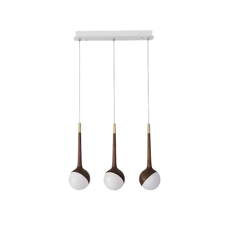 Lustre Corinne en bois et métal – vue 31