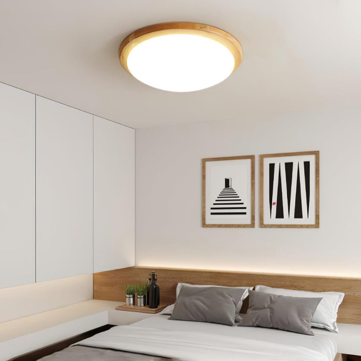 Plafonnier Louise en bois – vue 29