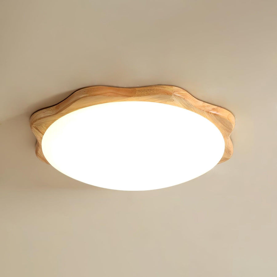 Plafonnier Louise en bois – vue 2