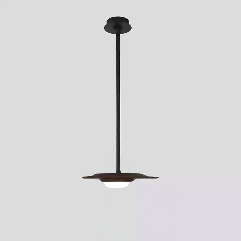 Suspension Lutèce en bois et métal – vue 12