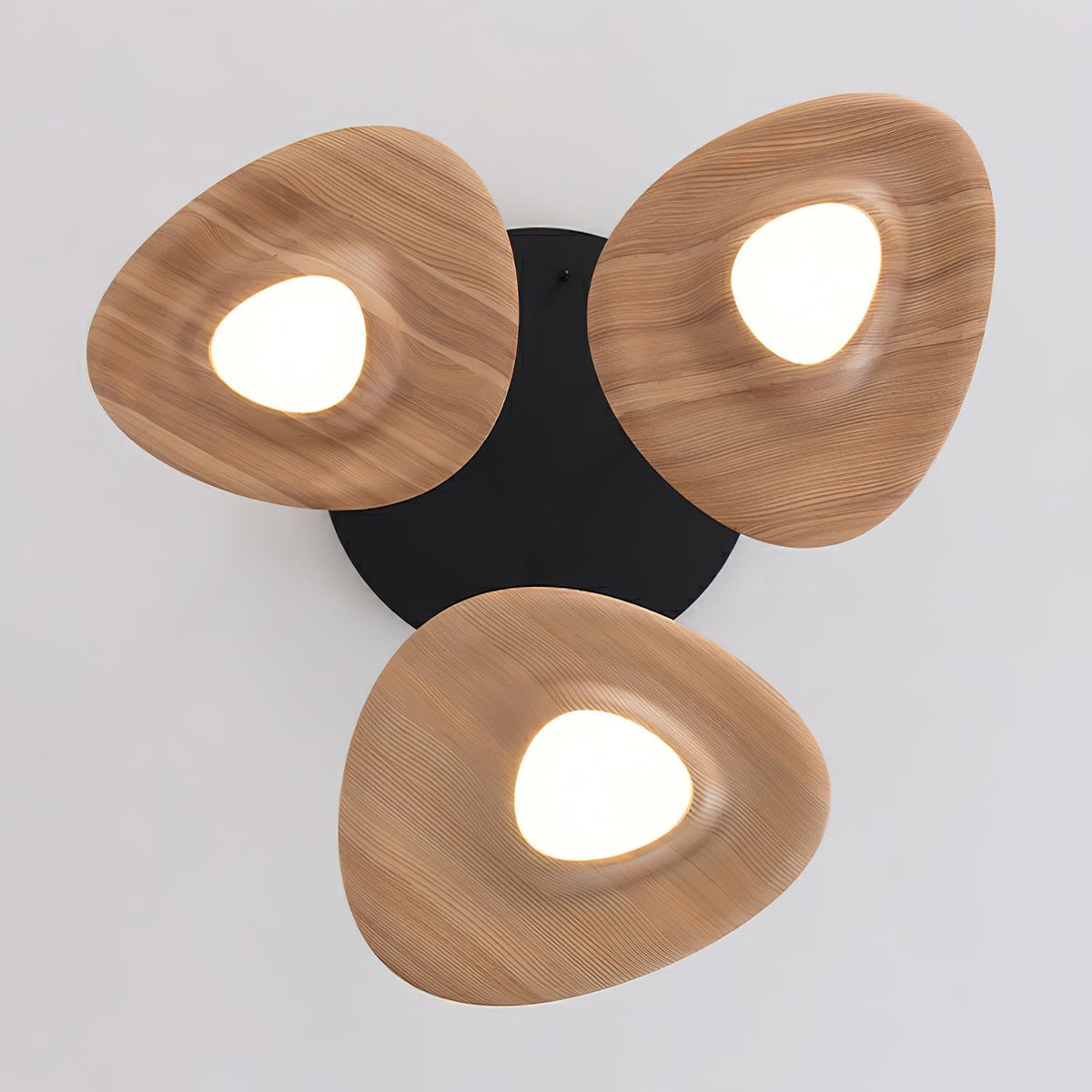 Suspension Lutèce en bois et métal – vue 31