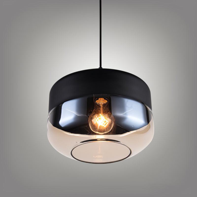 Suspension Térébinthe en verre et métal – vue 58