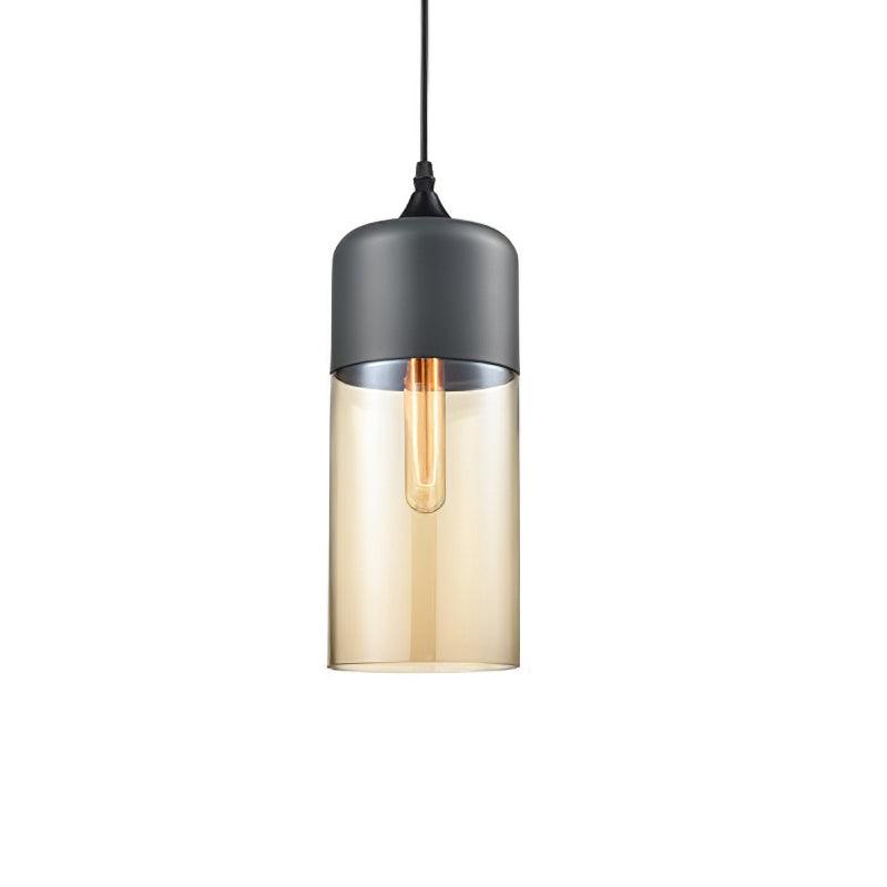 Suspension Térébinthe en verre et métal – vue 42