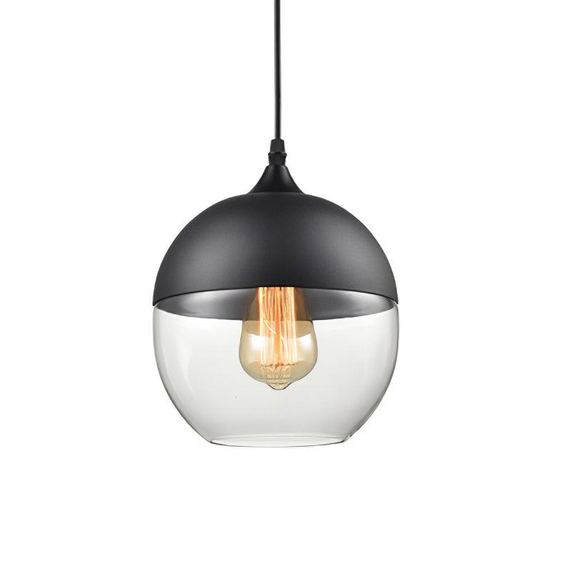 Suspension Térébinthe en verre et métal – vue 44
