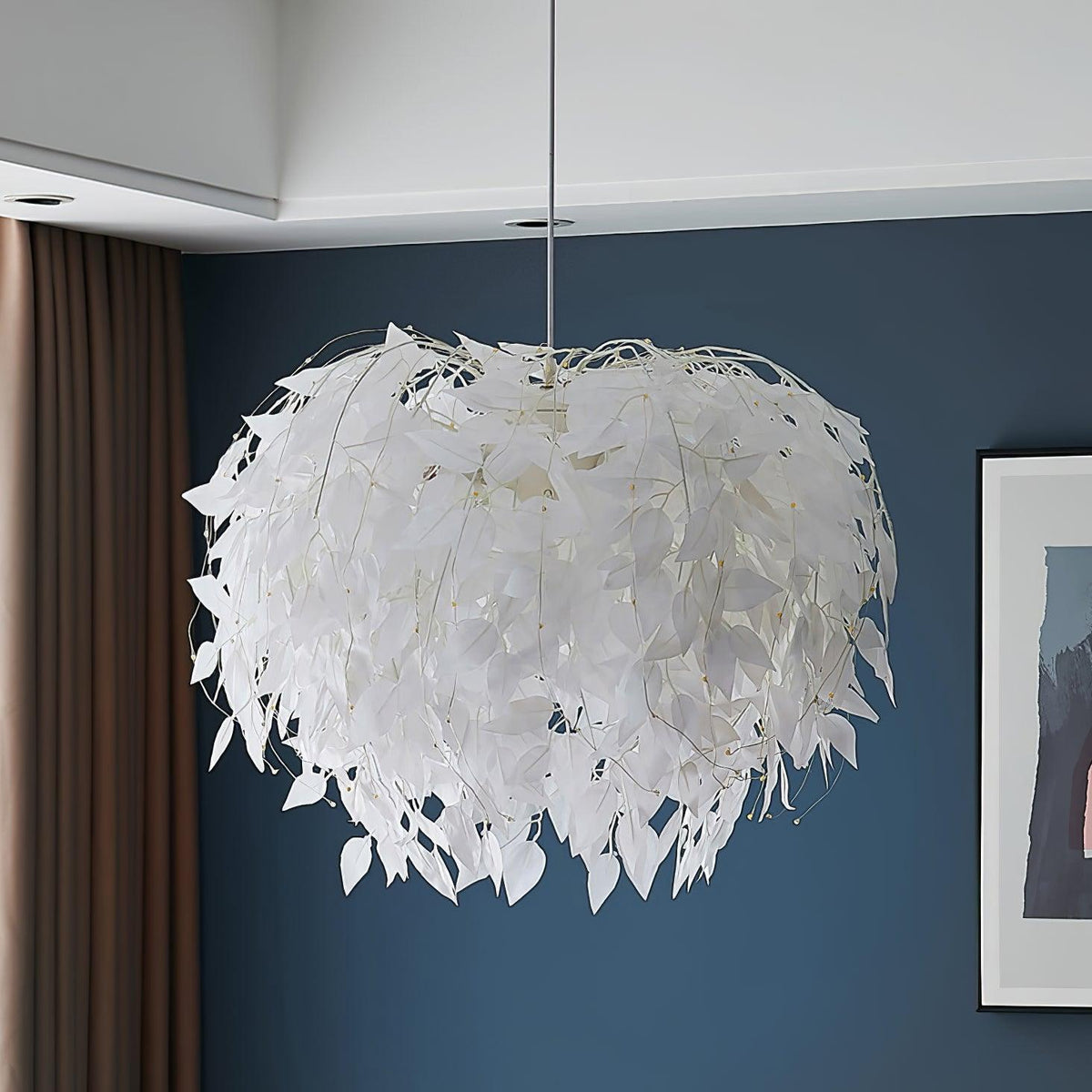 Suspension Adret en tissu et fer – vue 10
