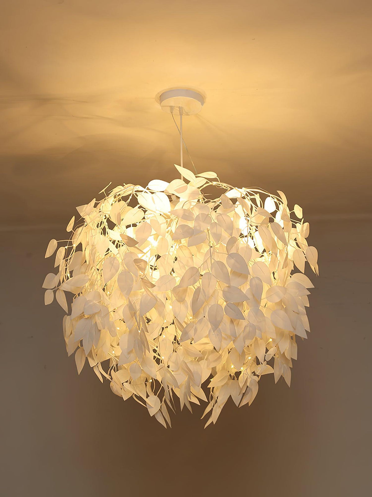 Suspension Adret en tissu et fer – vue 18