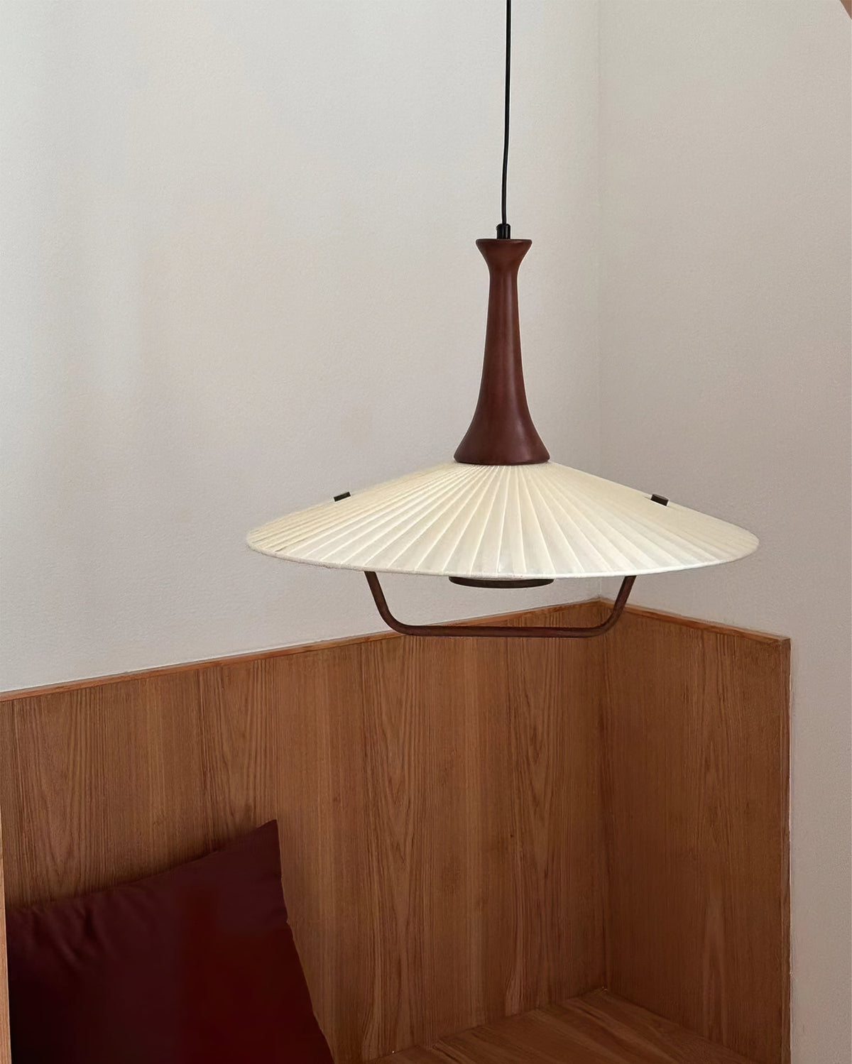 Suspension Sérénade en bois et tissu – vue 5