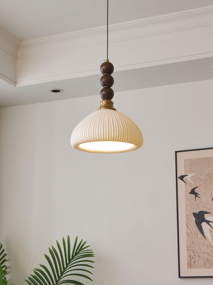 Suspension Cédrat en bois et tissu – vue 26