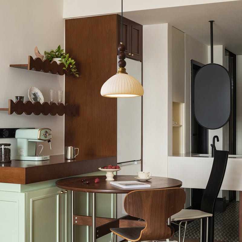 Suspension Cédrat en bois et tissu – vue 29