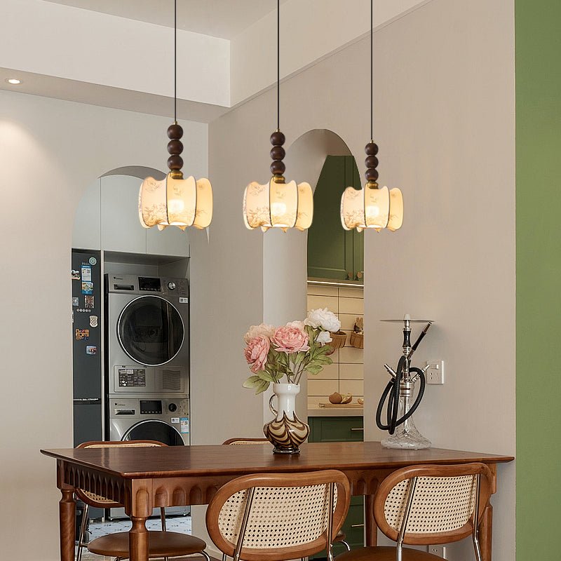 Suspension Cédrat en bois et tissu – vue 31