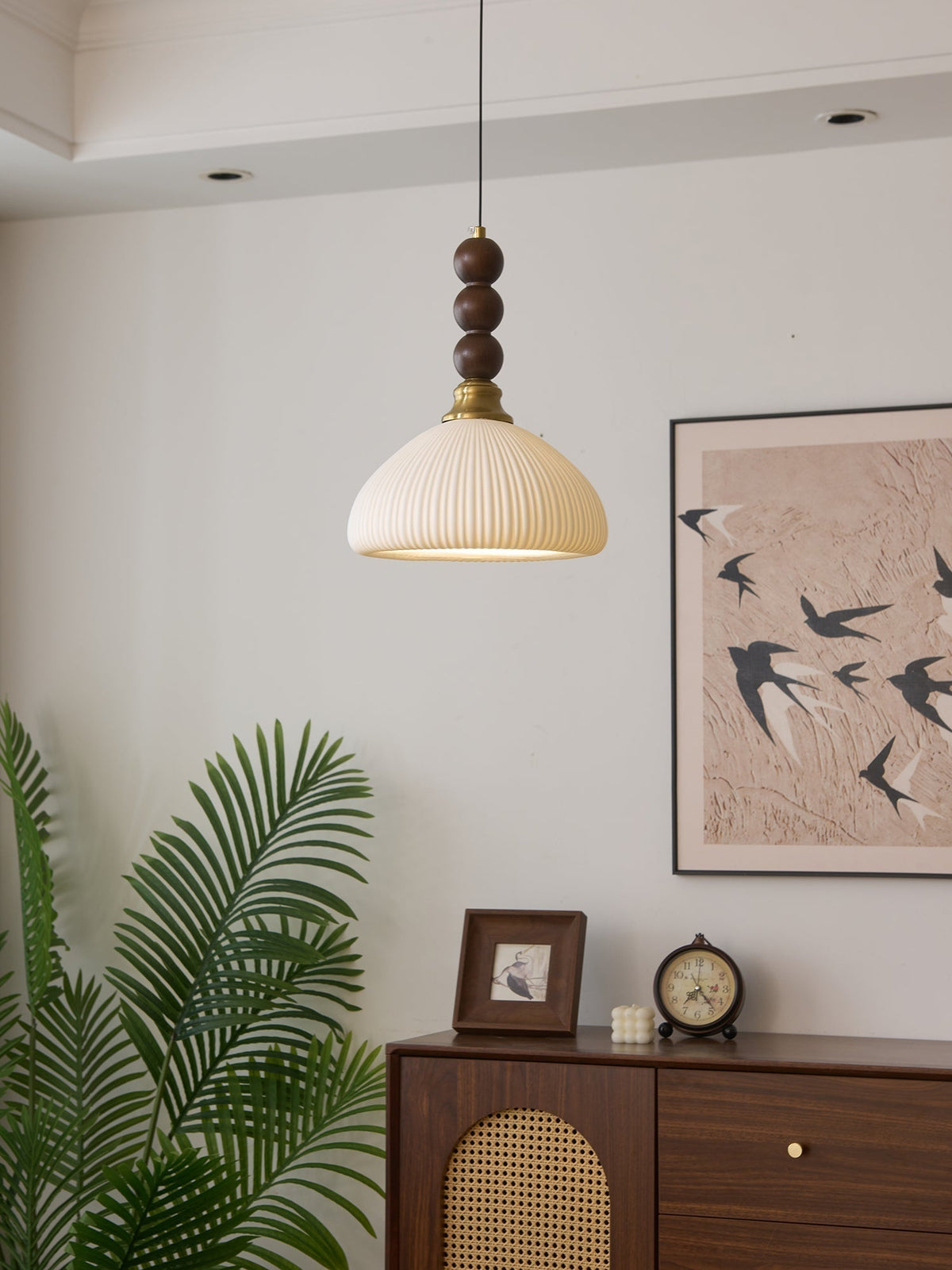 Suspension Cédrat en bois et tissu – vue 23